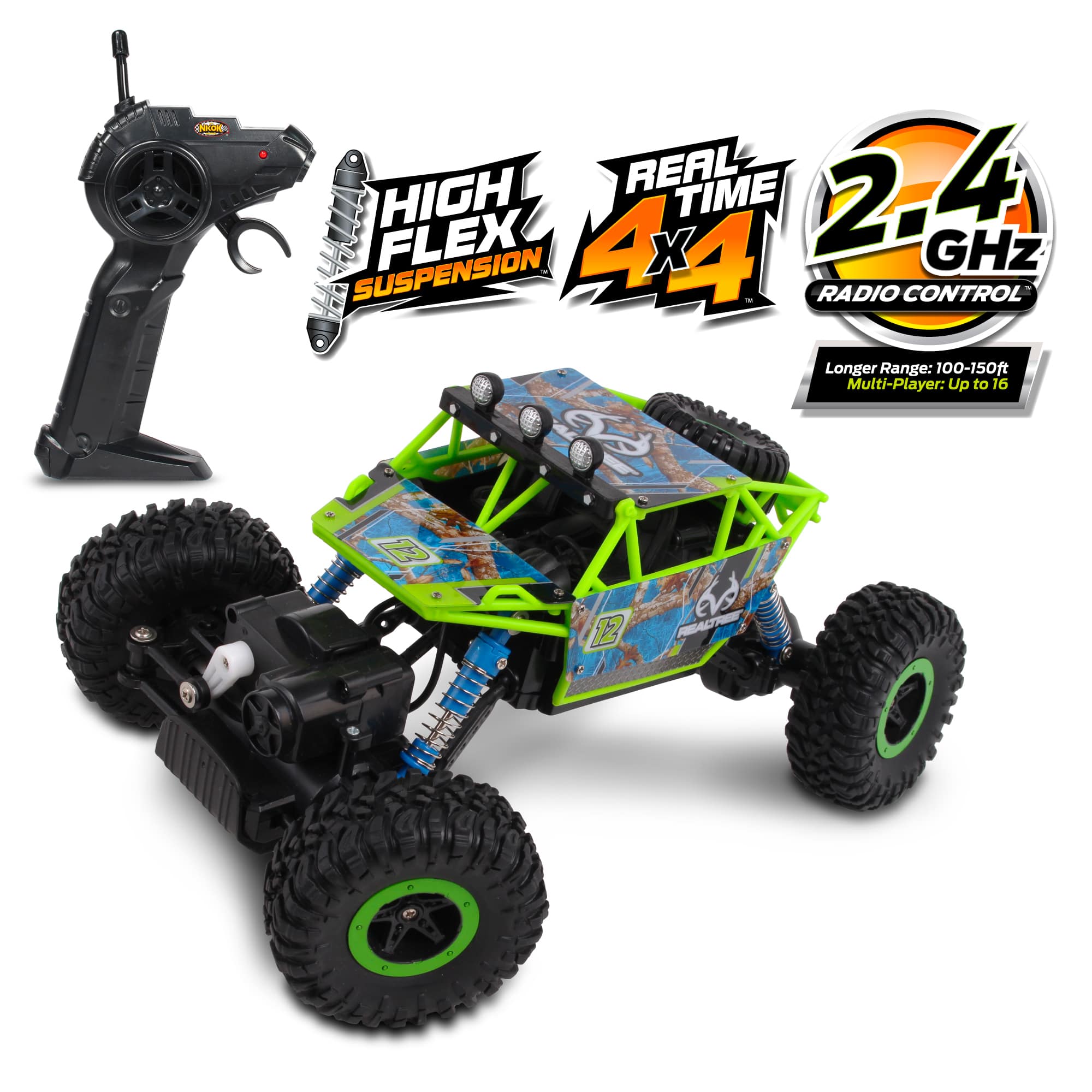 NKOK RealTree® Edge Camo Green Rock Crawler